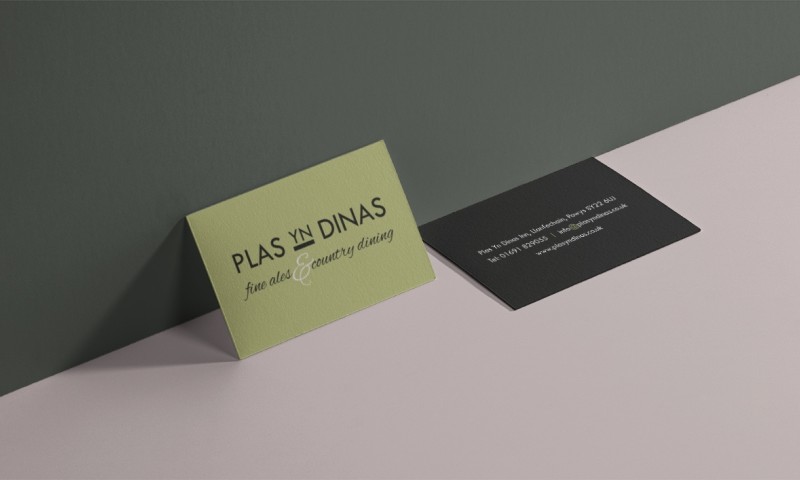Plas Yn Dinas Business Card by Giant Creative